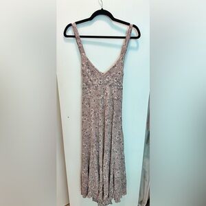 Olivia + James floral midi dress, purchased from The Latest Scoop
